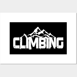 climbing Posters and Art